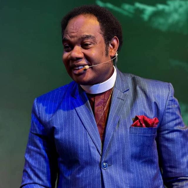 Pastor Godspower Opara Martins ministering at The Faith Centre Global